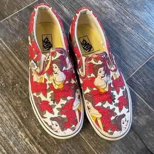 Vans Disney Belle Beauty and the Beast Sneakers